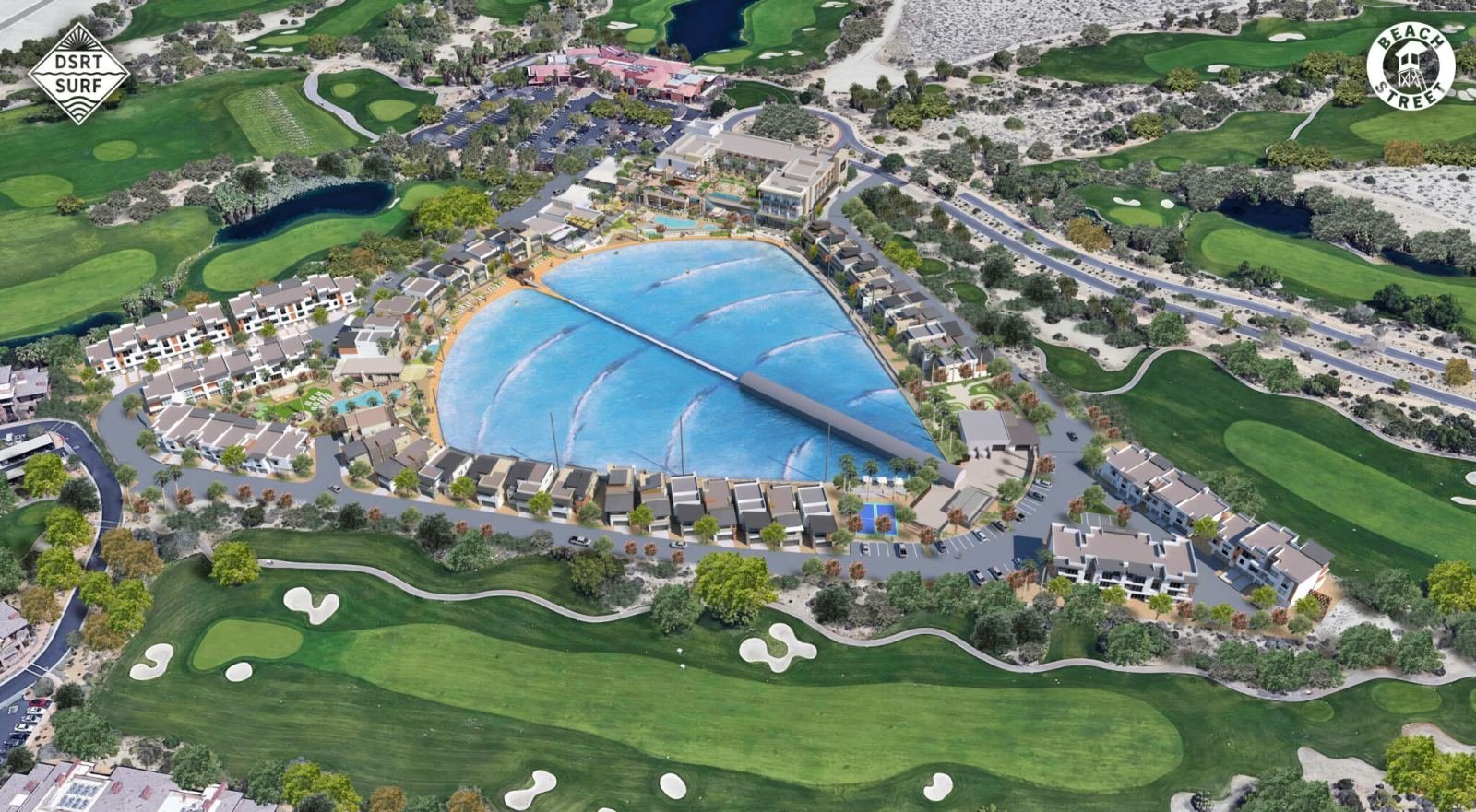 DSRT Surf, la piscina de olas de Palm Desert, California, sede del Mundial ISA
